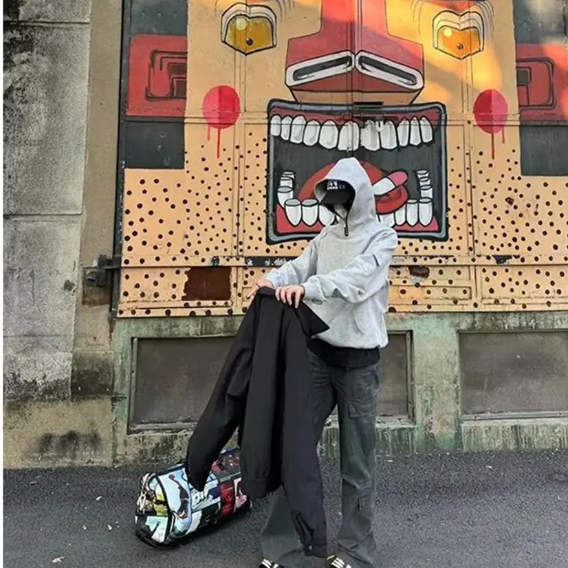  Мужские брюки карго с несколькими карманами повседневные мужские для