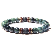 natural stone lava beads bracelets for men women imperial stone stretch bracelet yoga essential oil diffuser meditation jewelry