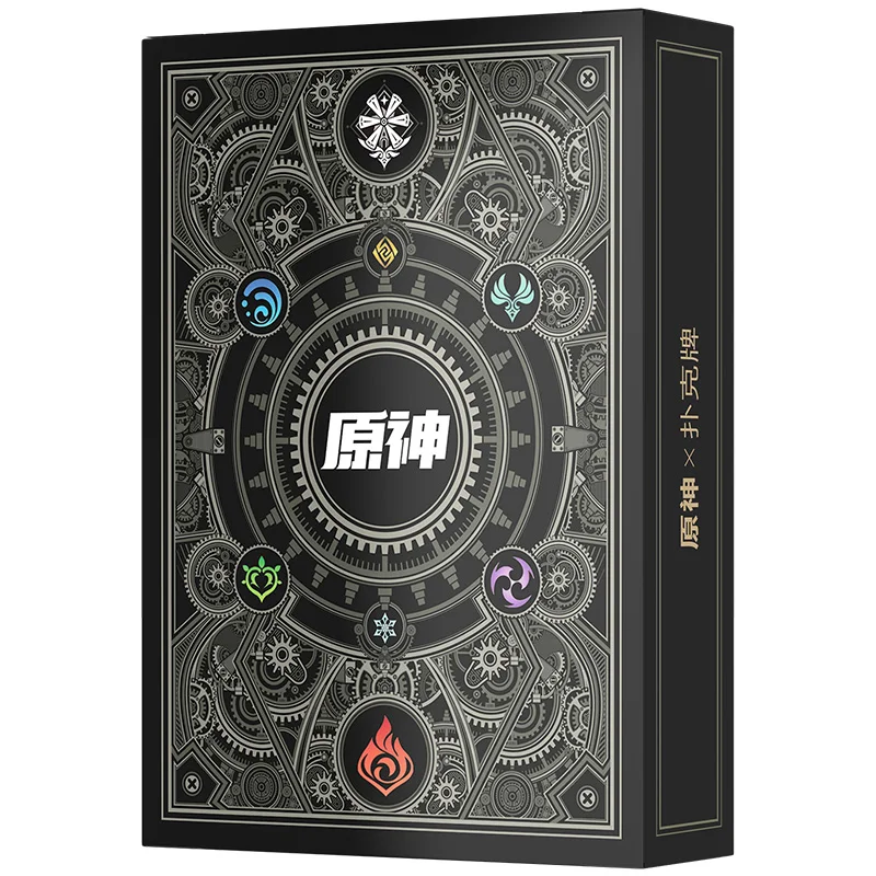 

Genshin Impact Bronzing Cards Two-dimensional Party Game Poker Beelzebul Peripheral Collection Toy Gift for Children's Birthday
