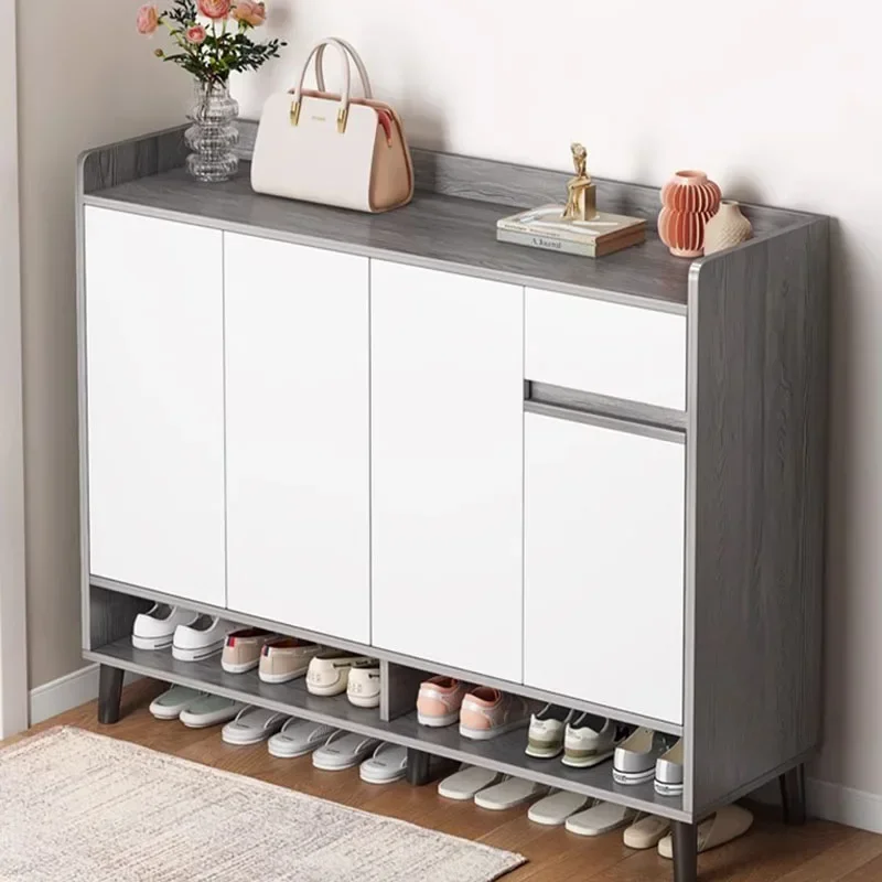 Contain Bulk Shoe Cabinets Nordic Dust Proof Space Saving Modern Rack Door Schoenenkasten Entryway Furniture