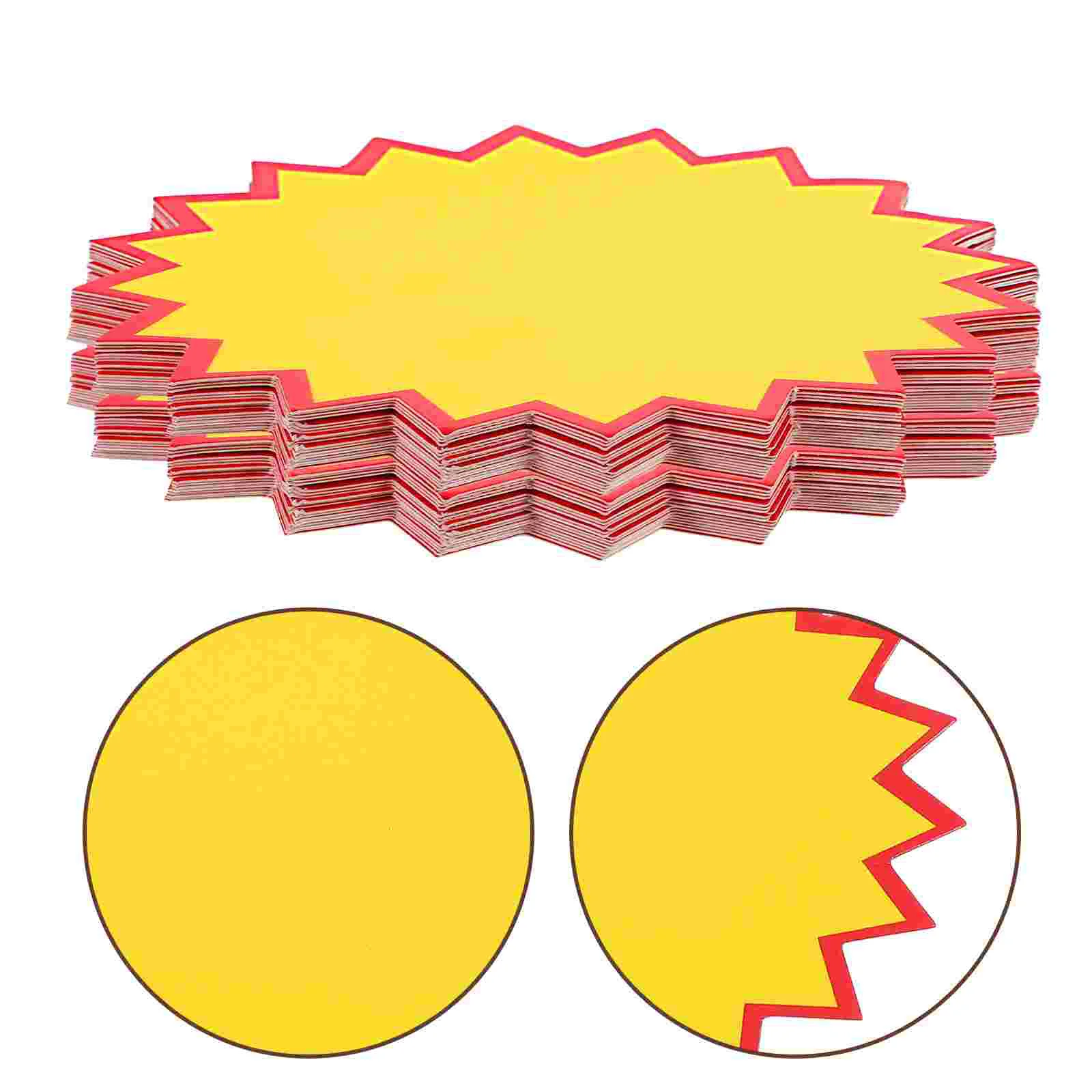 100 шт. 11x6 см ценник рекламная бумага взрывная наклейка специальная цена этикетка
