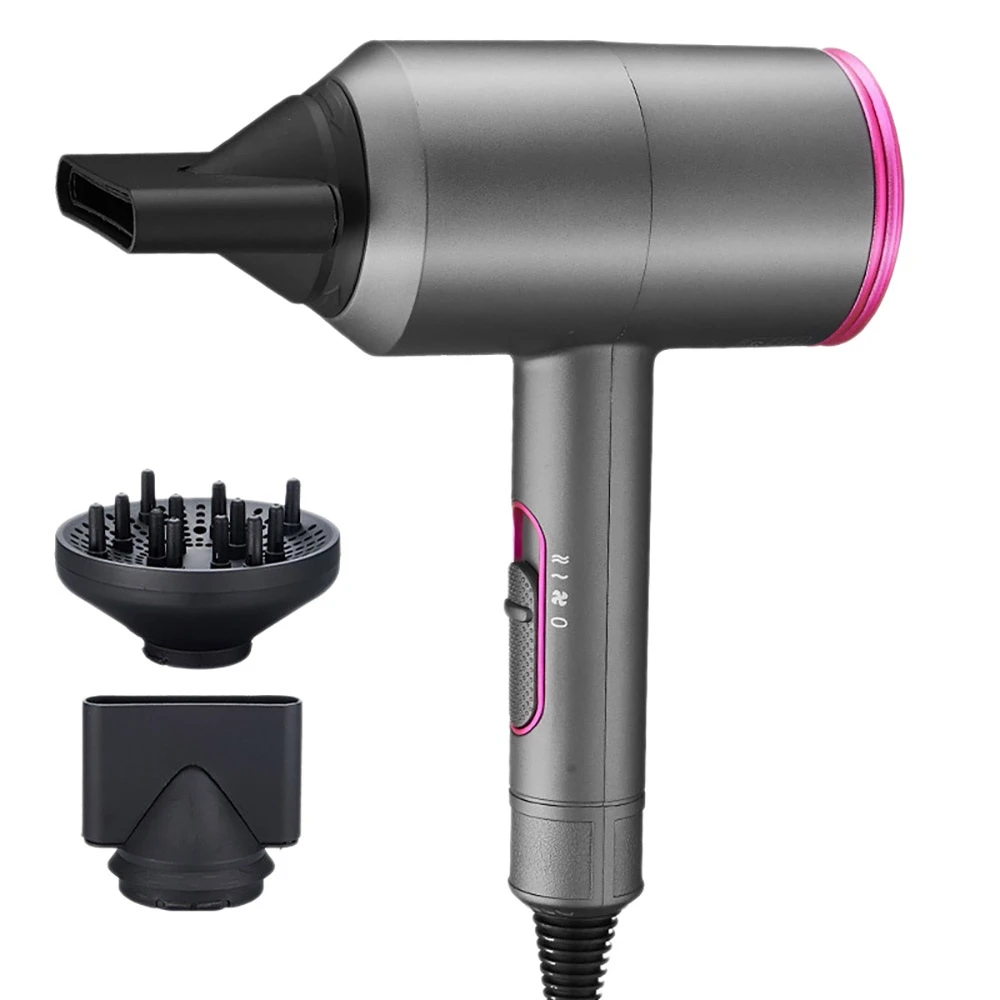 

Professional Hair Dryer Powerful AC Motor 1800W Air Blower Ionic Hair Blow Dryer EU Plug