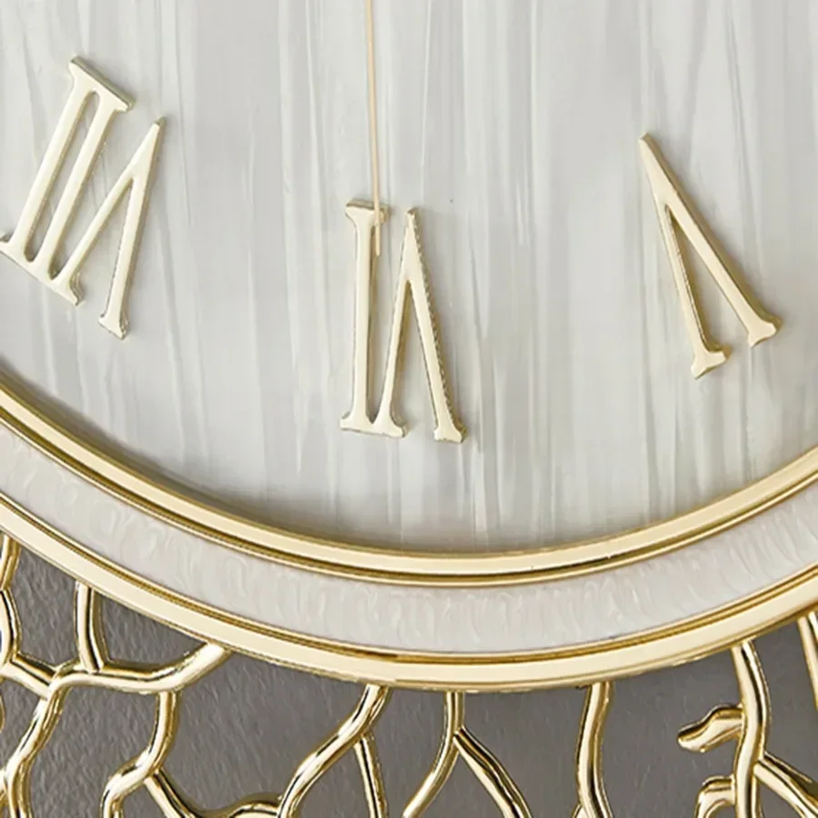 Золотые настенные часы для гостиной элегантные декоративные стильные спальни