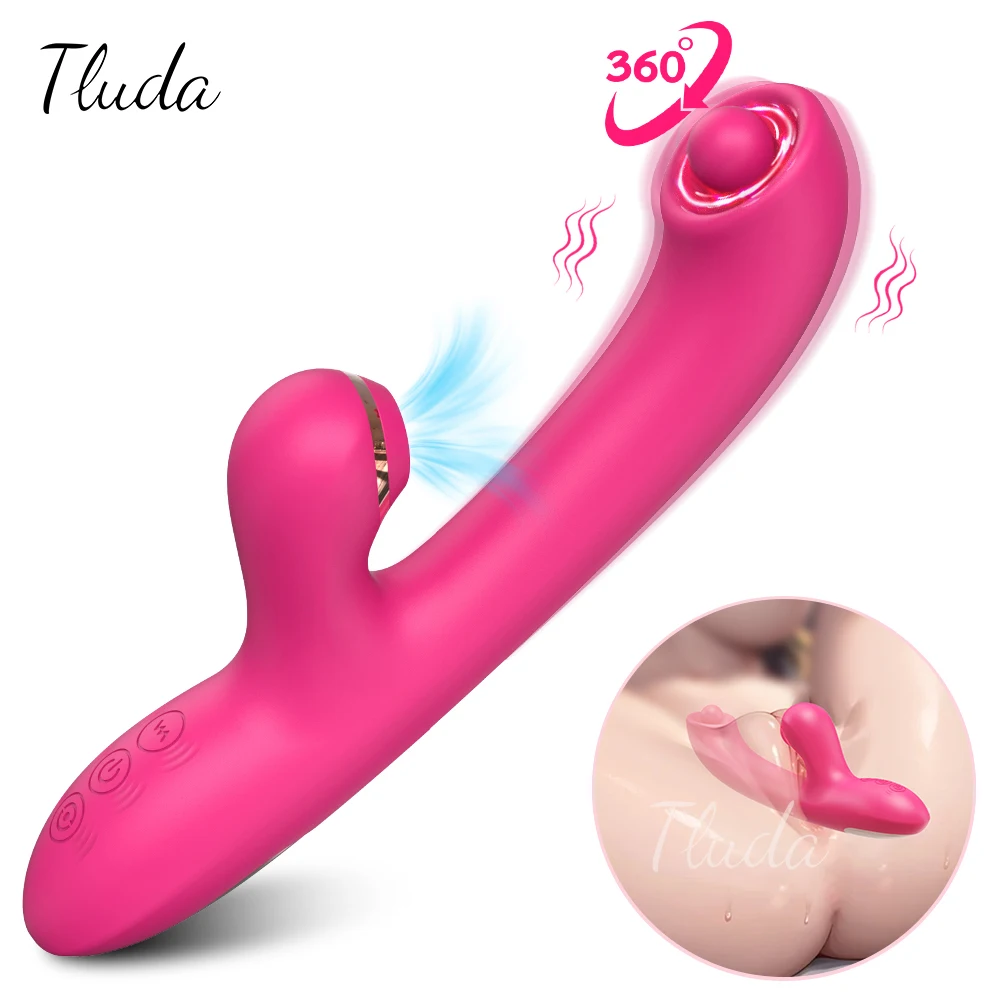 Вибратор для клитора женщин вращающийся стимулятор точки G вибратор влагалища