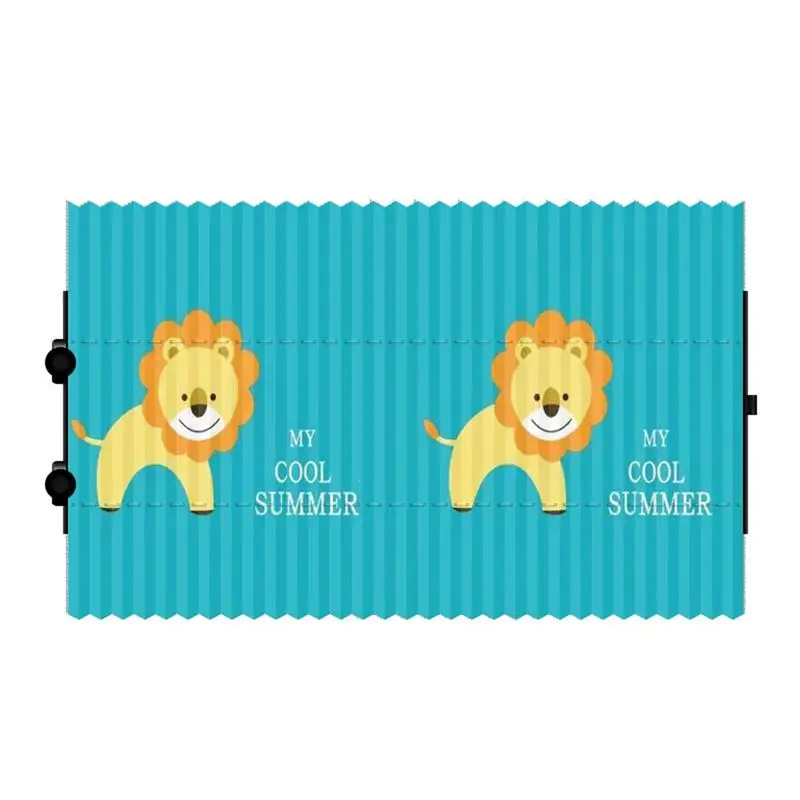 

Front Windshield Sun Shade Retractable Sun Visor Car Sun Shade With Little Lion Design Universe Windshield Covers With Double La