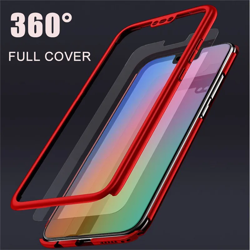 Роскошный 360 полностью противоударный чехол для Huawei P40 P30 Lite P20 Pro Mate 30 20 10 V30 Honor 9 Y7