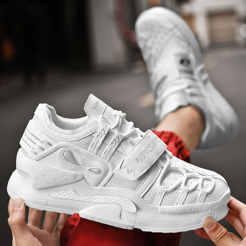 Brand Mens Casual Sneakers Tenis Luxury Shoes Trendy Boys Basketball Sports Sneakers High Quality Unisex Light Athletic Shoes