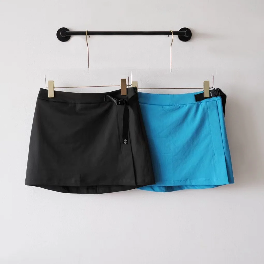 Spring/summer 2022 new golf ladies skirt with hip wrap skirt with small bag outdoor sports casual beautiful color
