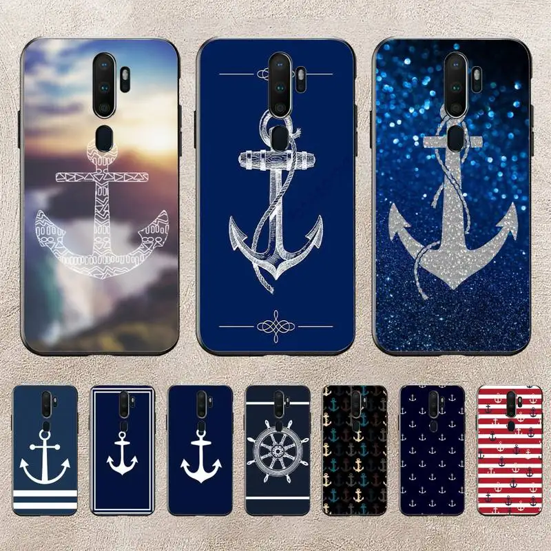 

Anchor Phone Case For Redmi 9A 8A 6A Note 9 8 10 11S 8T Pro Max 9 K20 K30 K40 Pro PocoF3 Note11 5G Case