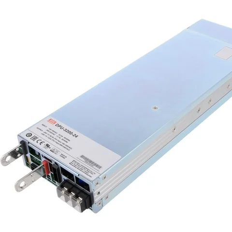 Купи Mean Well DRP-3200-24 3200W 24V 133A Rack Mountable Front End Rectifier 24v AC Power Supply за 118,464 рублей в магазине AliExpress