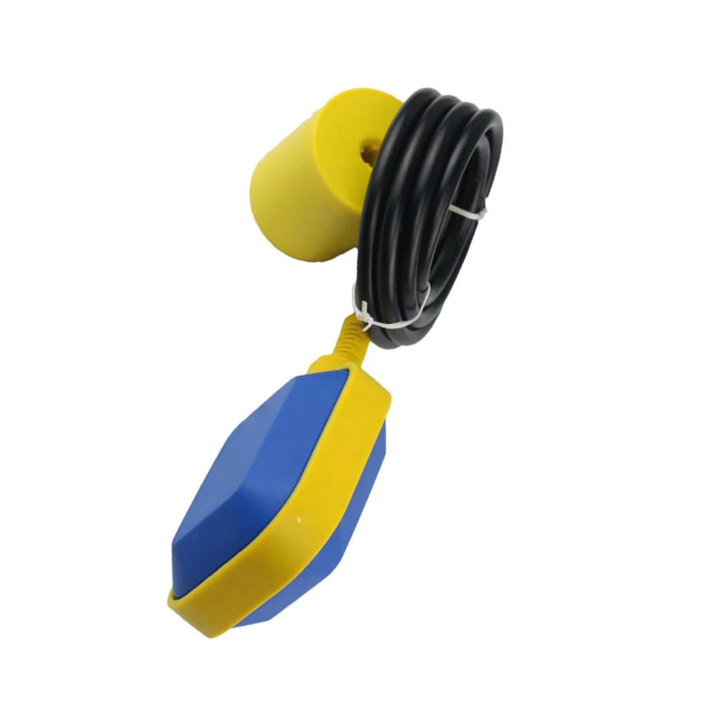 

Water Level Switch with 5m Cable Automatic Fluid Controller Plastic Filling Emptying Contactor Sensor Accessory