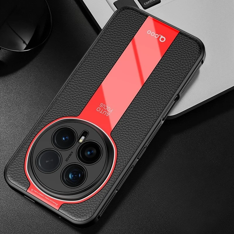 Фото Чехол для Honor Magic 8 Pro, магнитный роскошный кожаный чехол Lichi + мягкий ТПУ, ультратонкий защитный матовый чехол для HONOR Magic8 №5