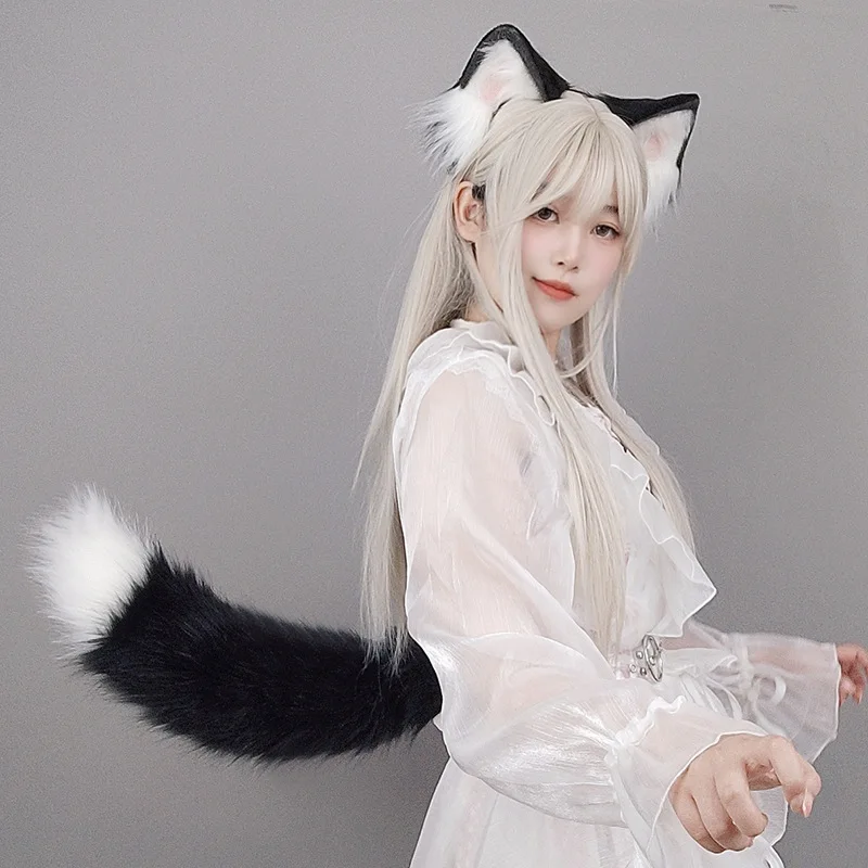 

Fox Tail Hand Made Plush Swinging Beast Tail Cos Prop Remote Control Electric Tail