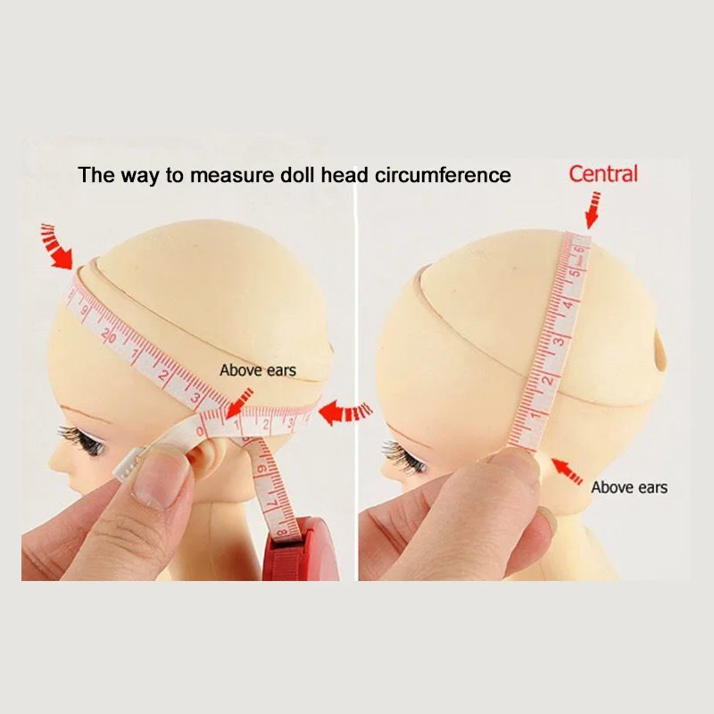 Парик для куклы 1/3 1/4 1/6 1/8 60/45/30 см