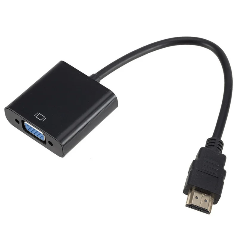 Адаптер HDMI-совместимый с VGA переходник мама-папа для PS4 1080P HD2VGA используется