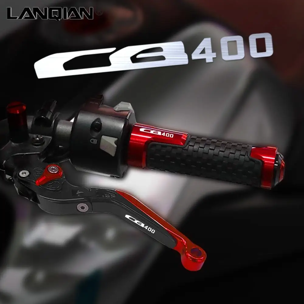 

Motorcycle Brake Clutch Levers Handlebar Hand Grips For Honda CB400 CB 400 CB400SF CB400 VTEC 1992 1993 1994 1995 1996 1997 1998
