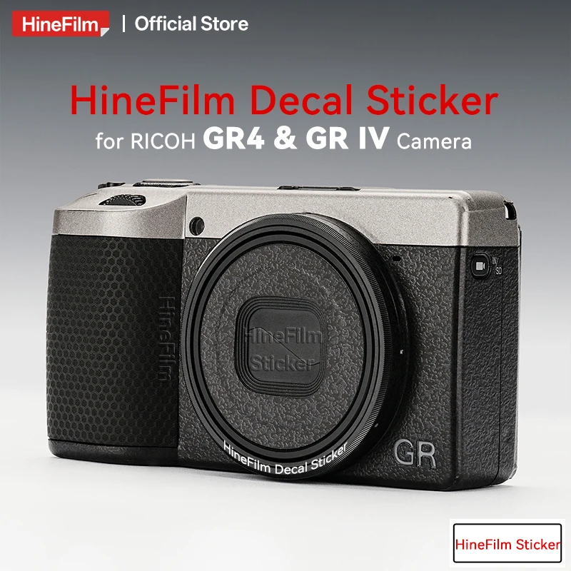 Фото Наклейка Hinefilm Skin для камеры RICOH GR4 IV для наклейки RICOH GRIV, оберточная крышка GR 4, защитная кожа №1