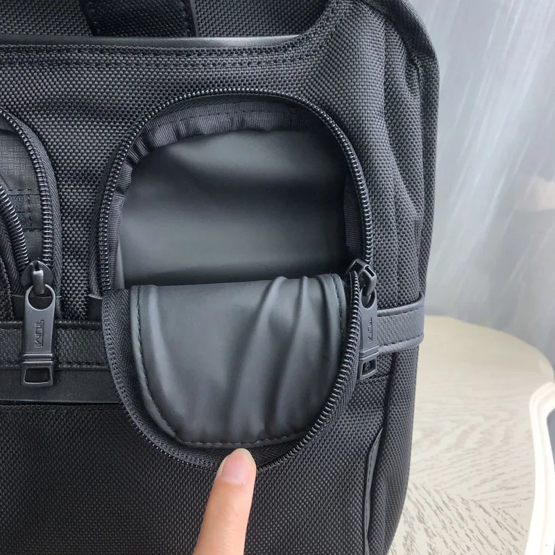 TumI Men's Backpack Alpha 3 Series Ballistic Nylon Portable Laptop Bag Briefcase Document Bag Designer backpack Mochila Hombre