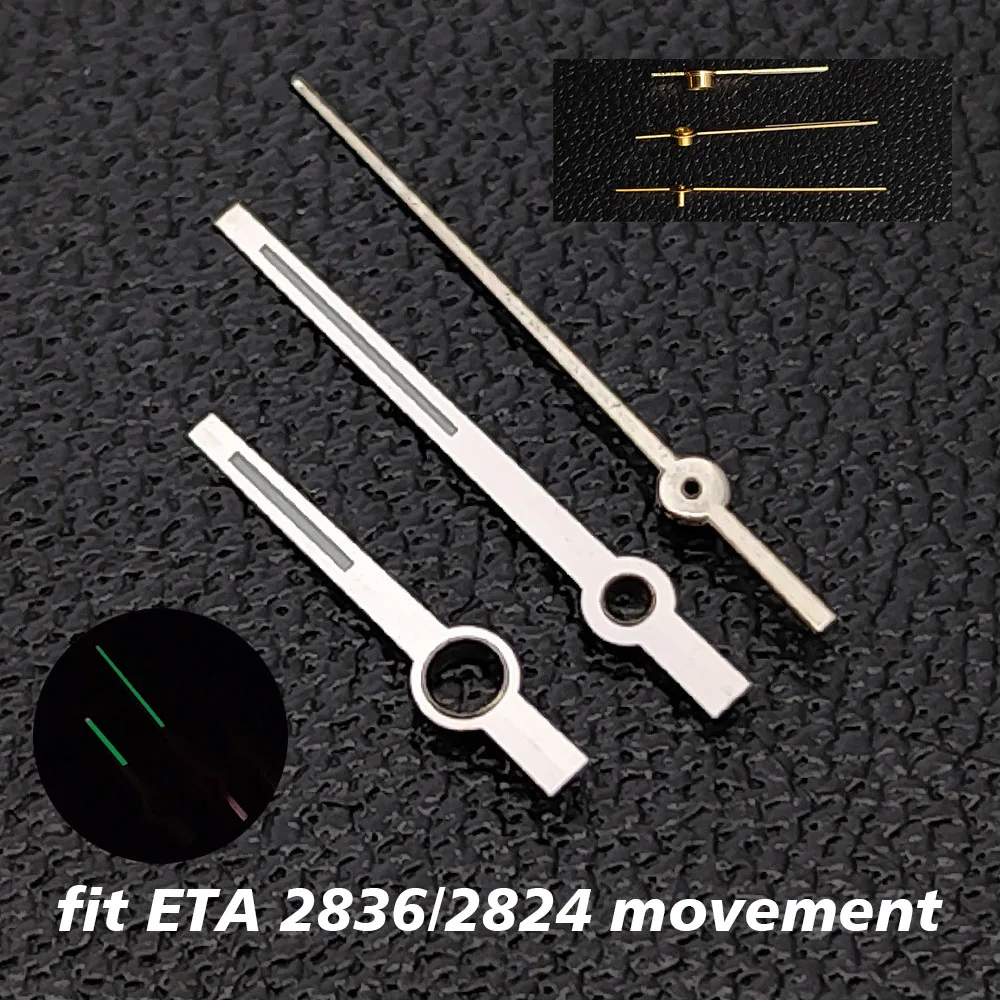 Высококачественный указатель серебряные золотые стрелки часов