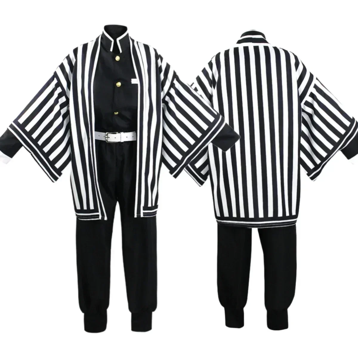 Аниме Косплей Iguro Obanai Kostuum для Хэллоуина