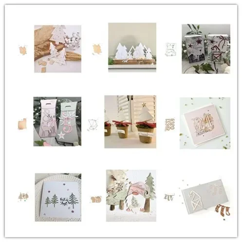 Новое поступление предпродажная коробка штампы и для DIY скрапбукинг/фотоальбом