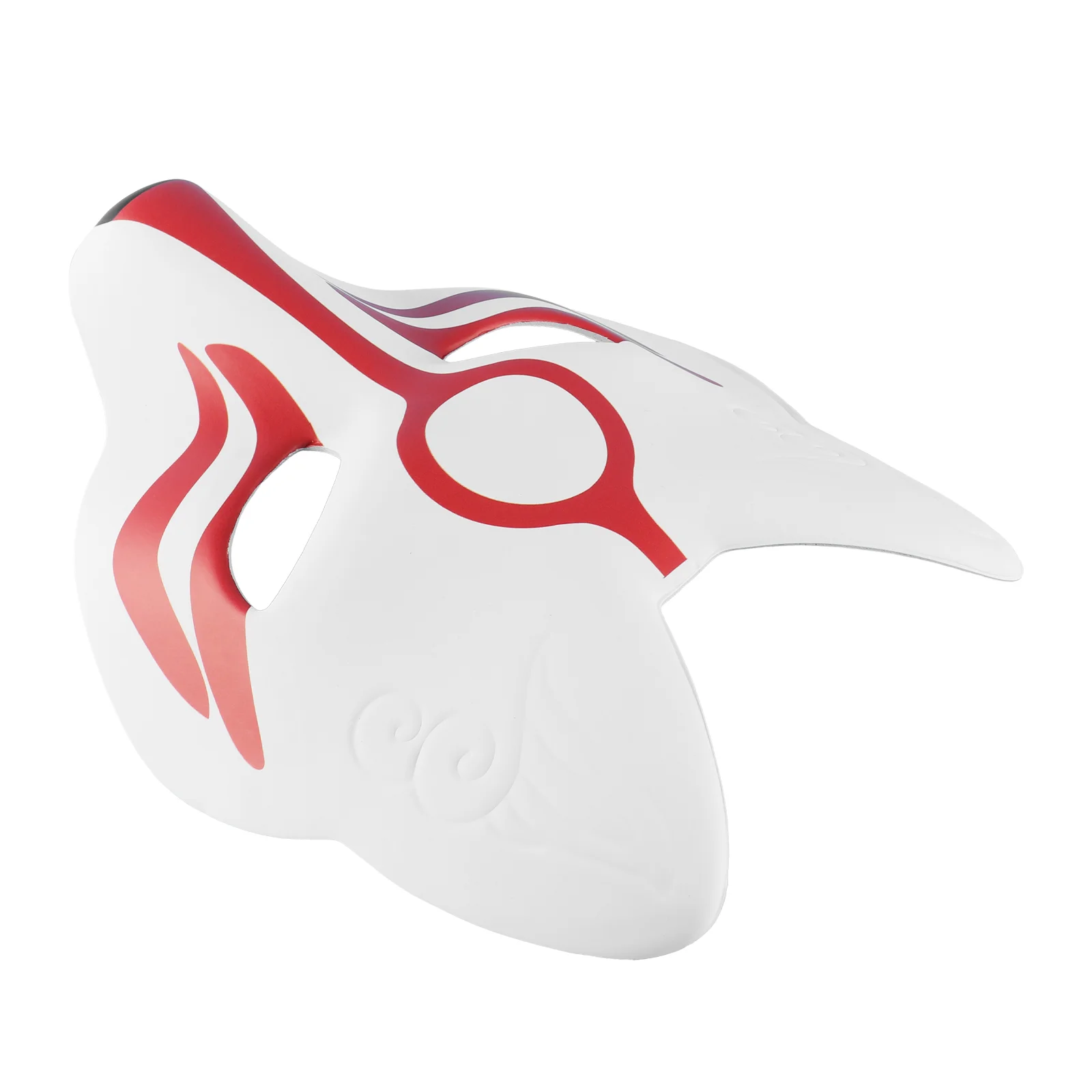 Маска анфас волк костюмы на Хэллоуин маскарад белый EVA вечерние косплей макияж