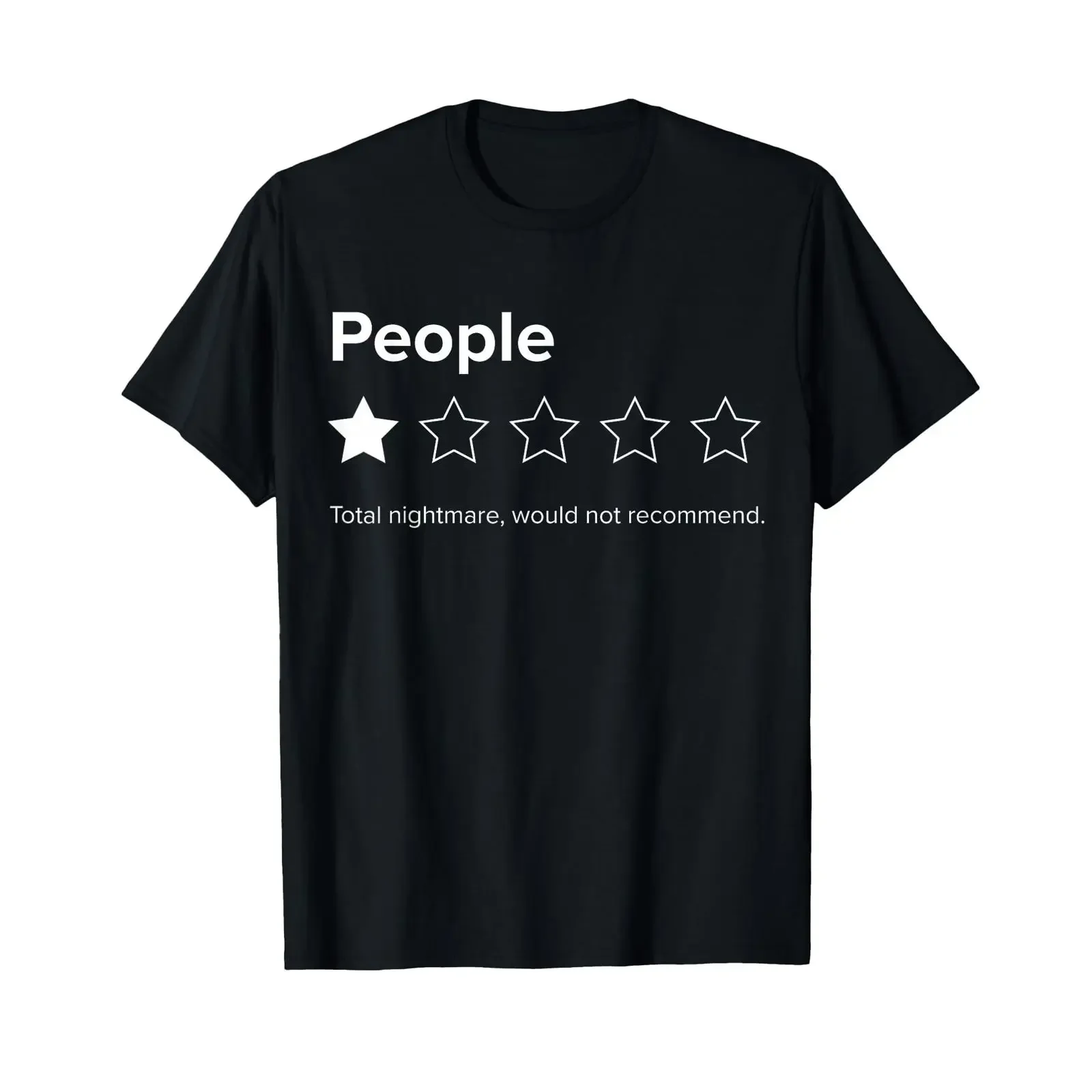 Фото Футболка People One Star Total Nightmare, винтажная, модная, эластичная, мужская, уличная одежда, мягкая, стильная, не рекомендуется. №1