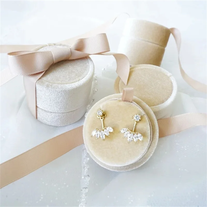 

Бархатный зеркальный персонализированный Дорожный Чехол для ювелирных изделий, Рождественский и праздничный подарок, подружка невесты, органайзер, персонал, свадьба