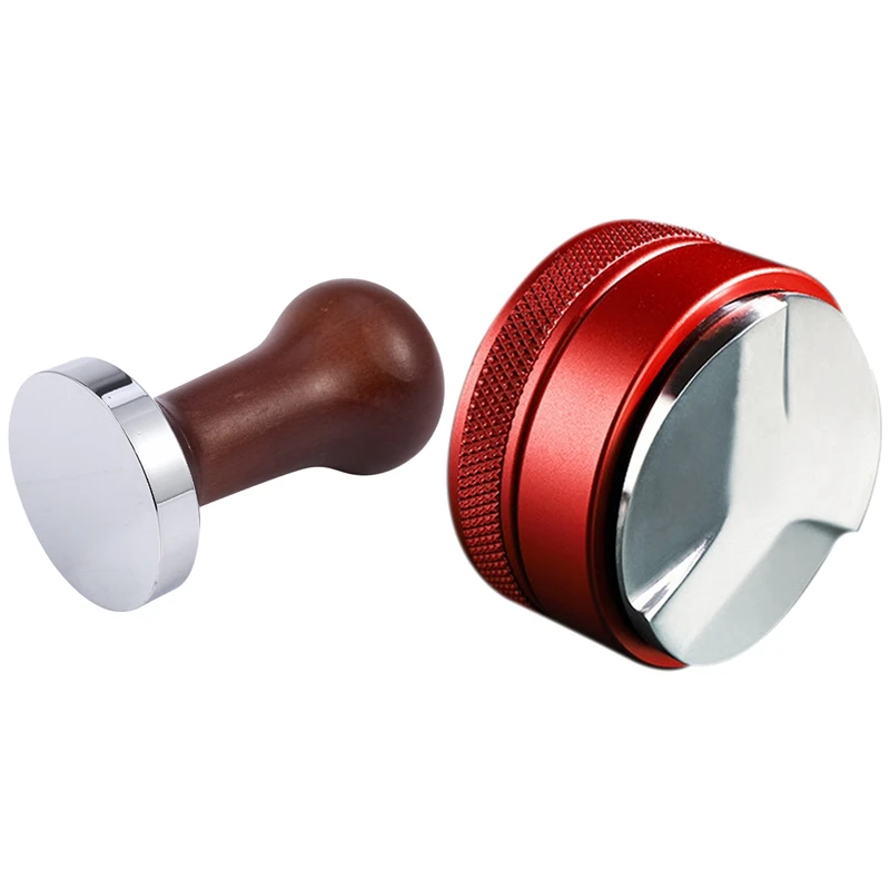 

Кофемолка для эспрессо с деревянной ручкой, 51 мм, 2 шт.