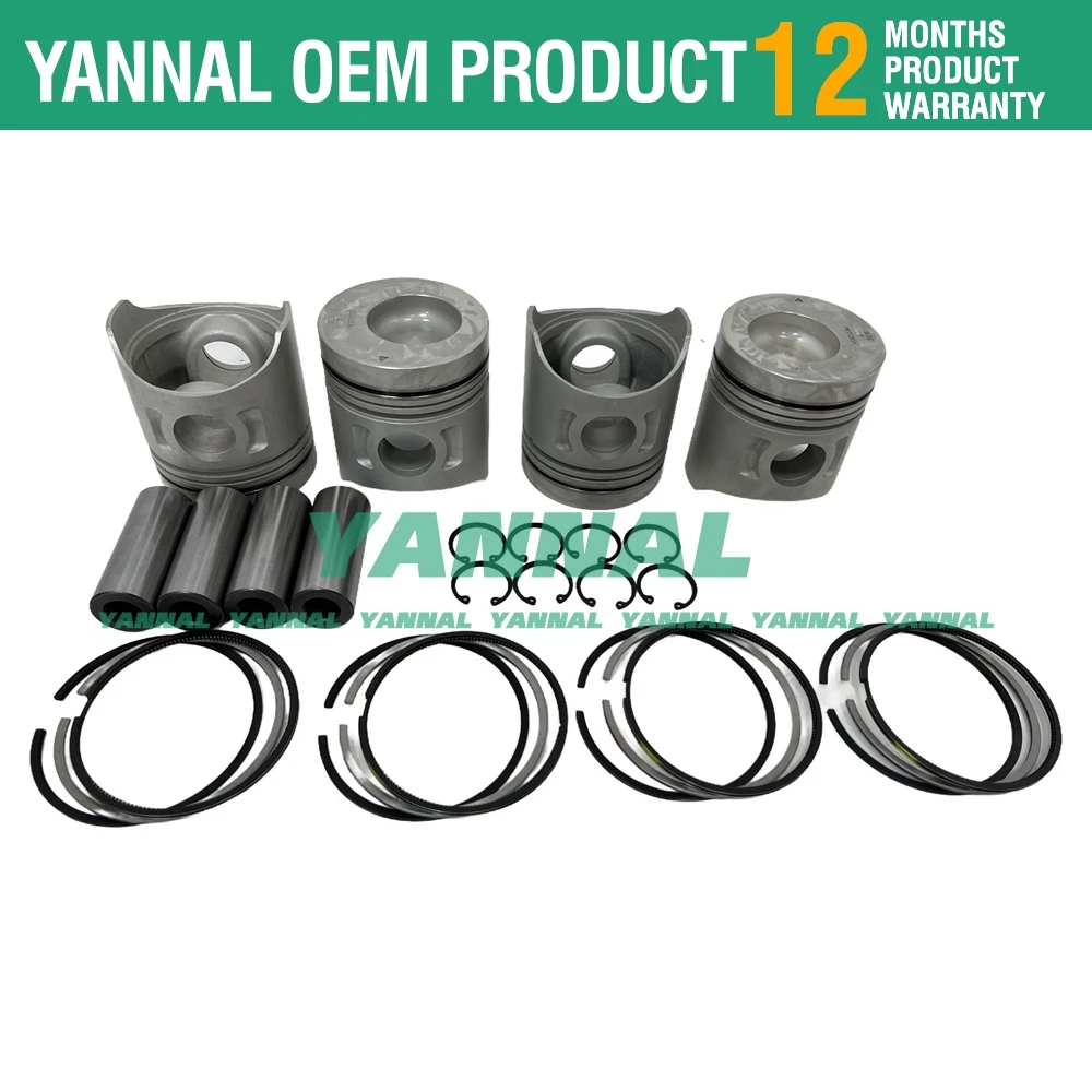 Комплект для капитального ремонта 4D31 двигателя Mitsubishi KATO HD250 HD400 HD450 экскаватора