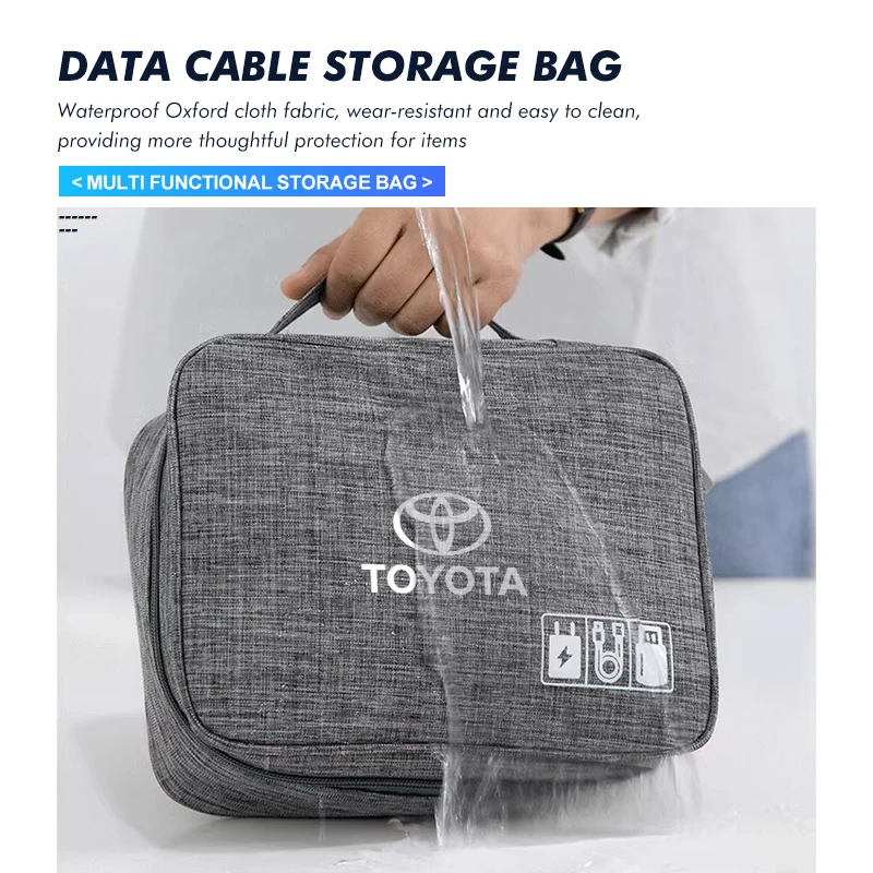 Автомобильная многофункциональная сумка для хранения двойного сложения Большая