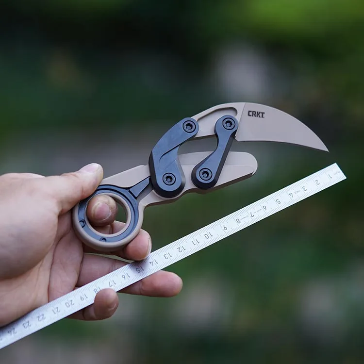 

imported CRKT mechanical claw sports deformation folding knife defense survival EDC knife personality creative small fold