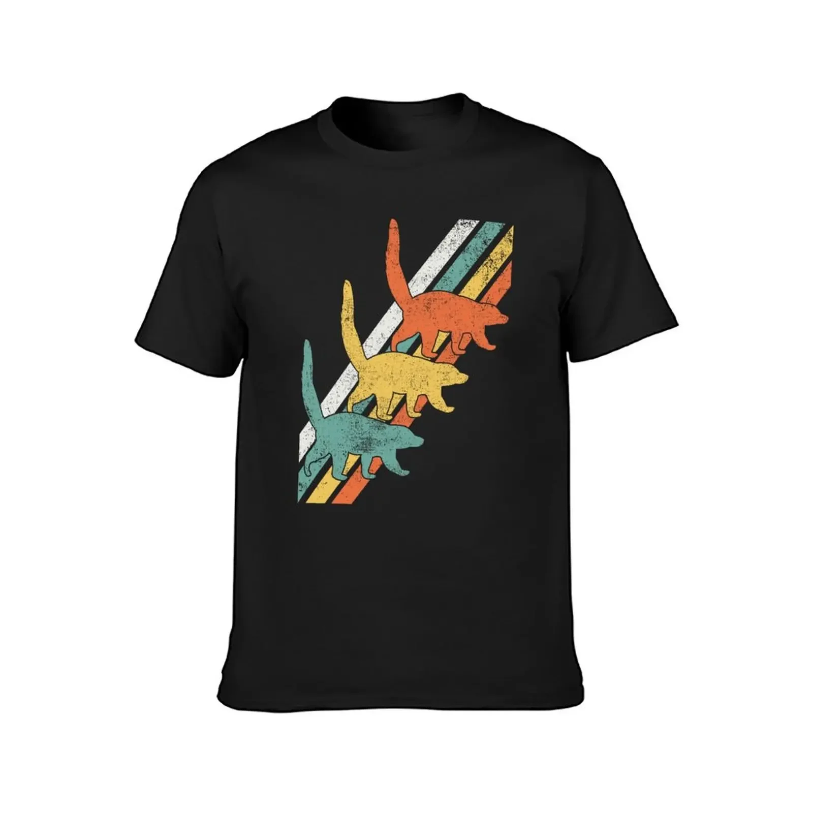 Футболка Coati Coatimundi мужская оверсайз летняя одежда цвет черный