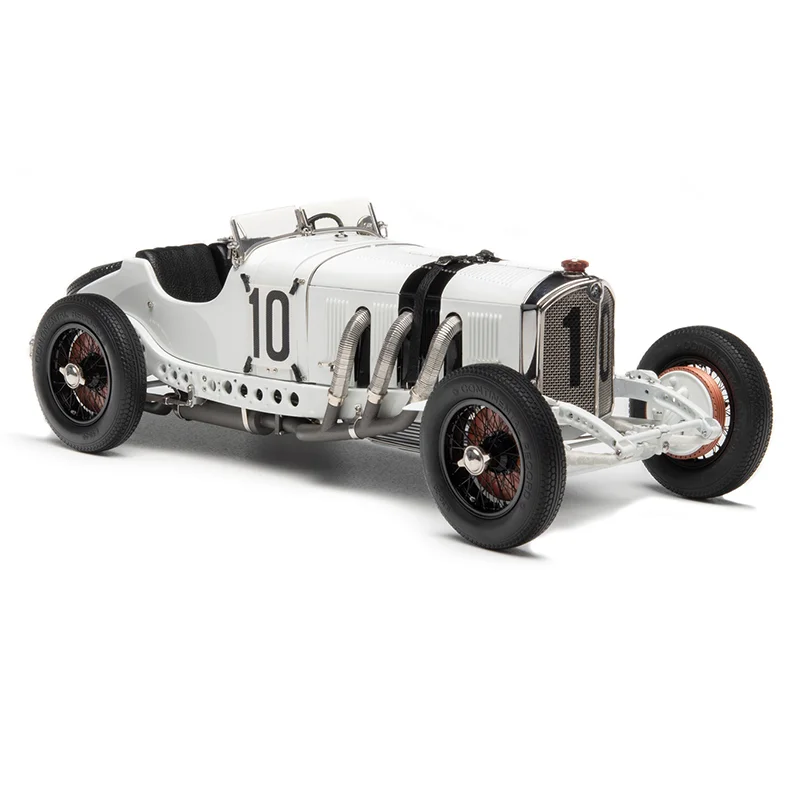 Фото CMC 1:18 SSKL SSK Белый слон 1930, винтажный автомобиль из сплава, модель автомобиля с полным открытием, ограниченное количество коллекции №5