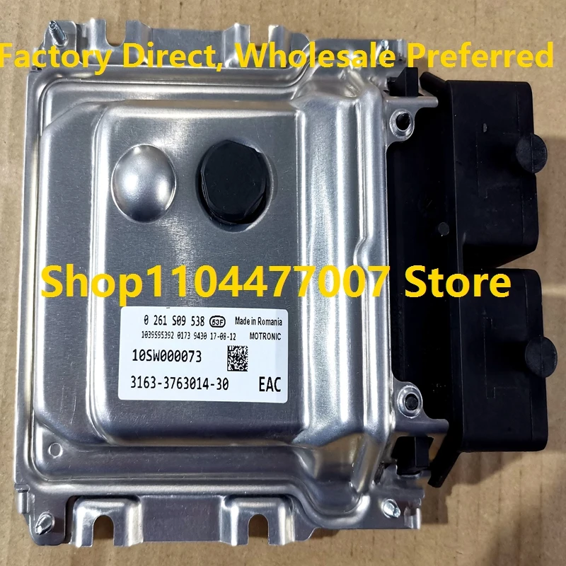 Электронный блок управления ЭБУ для Lex AvtoVaz Patriot, компьютер двигателя автомобиля 0261S09538 3163- 3763014 -30 10 SW 000073   ЭБУ ME17.9.71