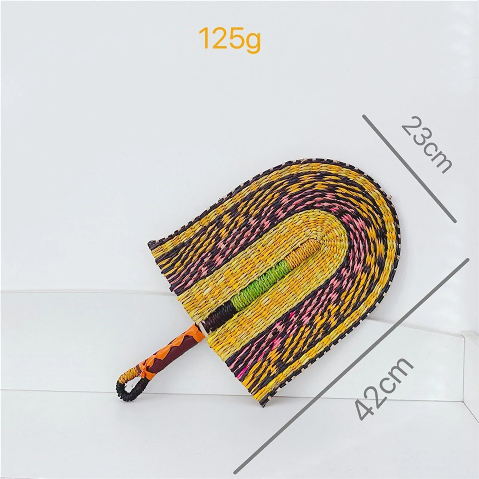 Соломенный веер настенное украшение трава ручная работа подвесные украшения для