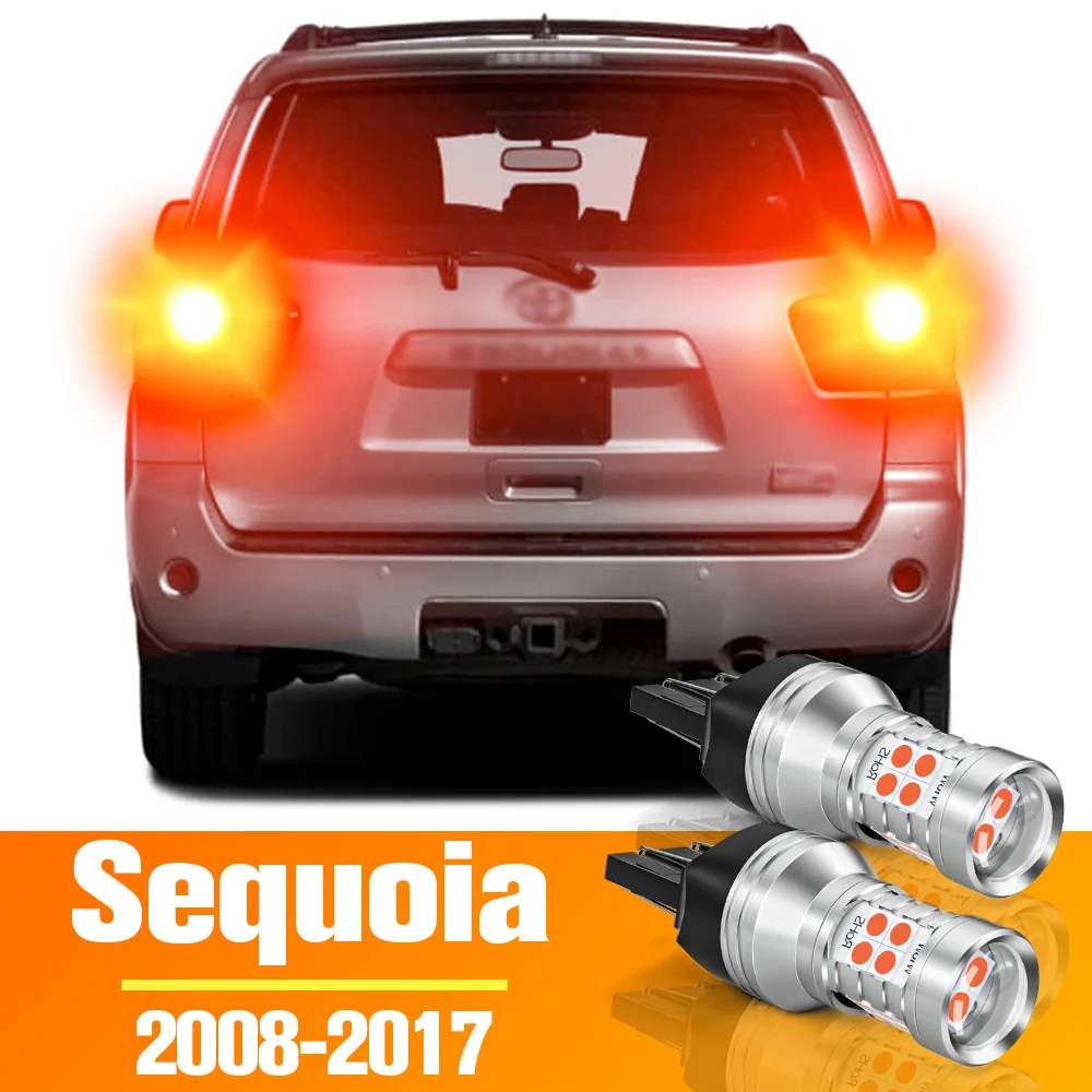2 шт. светодиодный стоп-сигнал для Toyota Sequoia аксессуары лампа 2008-2017 2009 2010 2011 2012 2013 2014