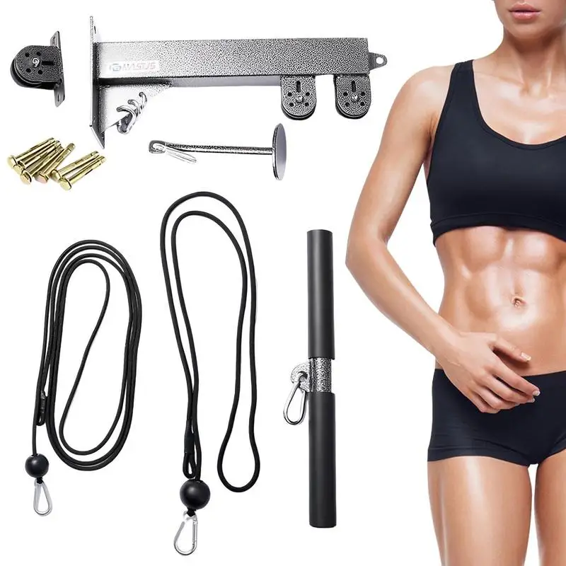 

Система шкивов для стеллажа из нержавеющей стали, система шкивов для кабелей для стен, низкорядная кабельная система с подшипниковой нагрузкой 220 фунтов