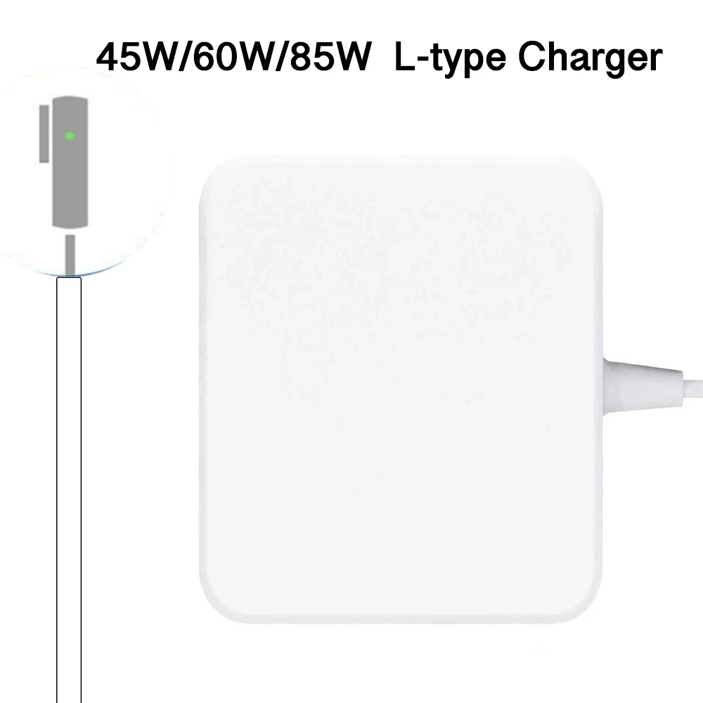 

45W 60W 85W Magnetic*1 L-Tip Laptop Power Adapter Charger For Apple Macbook Air Pro A1181 A1184 A1278 A1286 A1343 11" 13" 15" 17