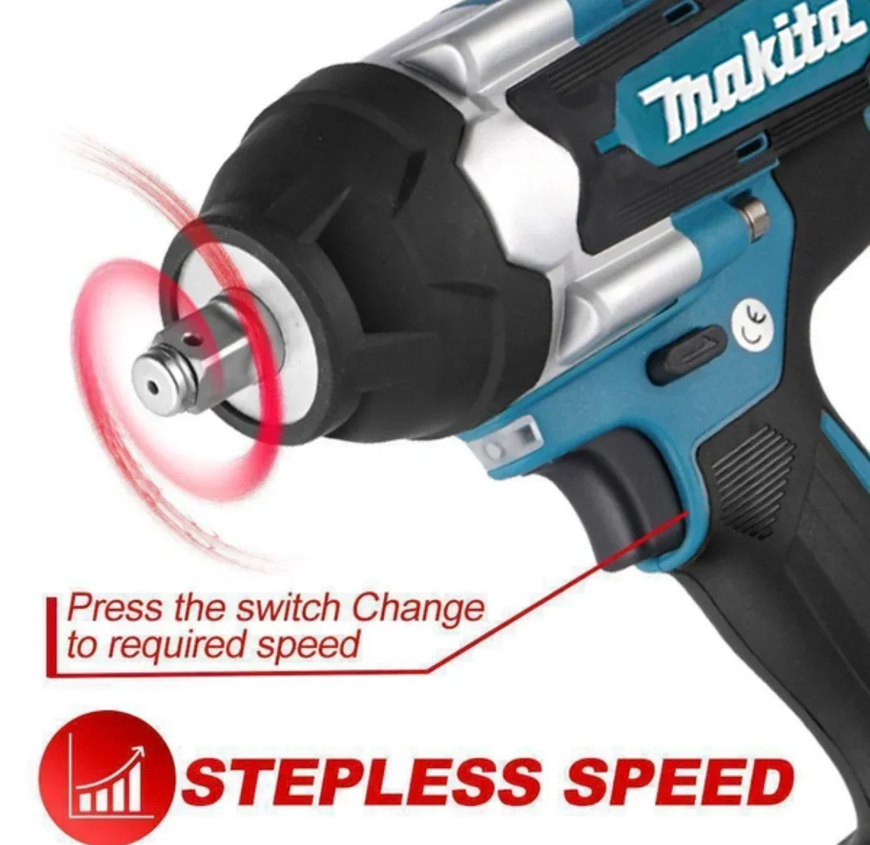 Бесщеточный аккумуляторный ключ Makita DTW70018V