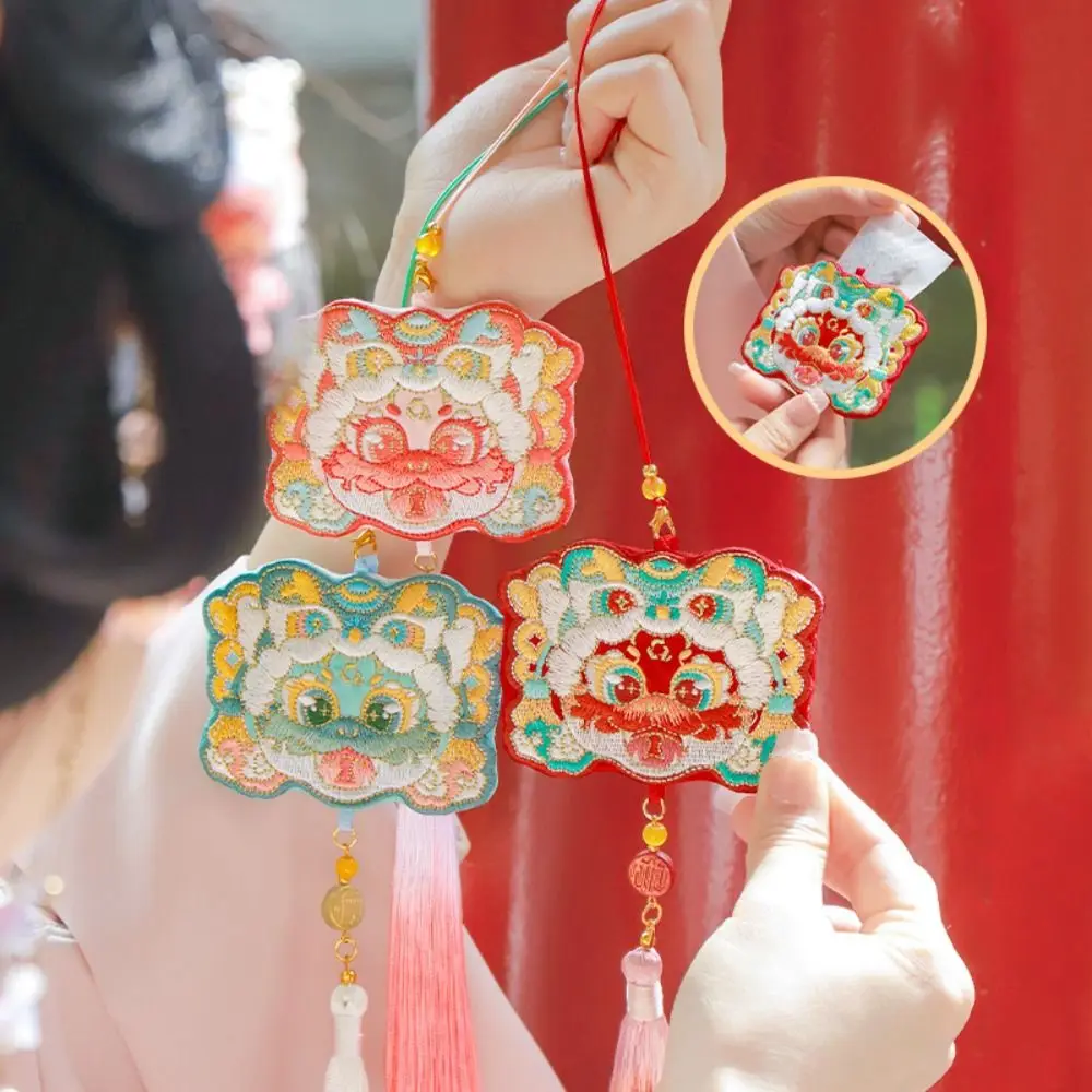 Мультяшная сумка-саше в китайском Новом году подвесная виде змеиного года