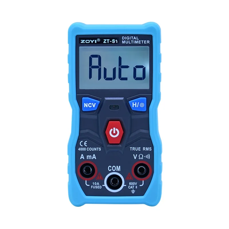 

Automotive DMM Tester Digital Multimeter ZT-S1 Anti-Burning Anti-fall Automatic Digital Display Digital Multimeter
