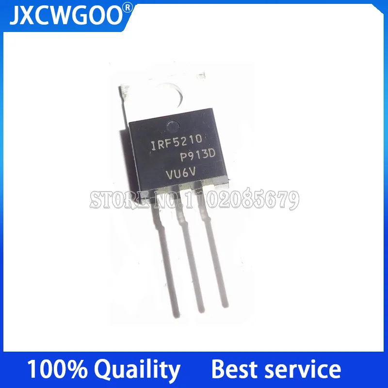 

10PCS IRF5210PBF IRF5210 5210 TO-220 40a/100v MOSFET FET New original