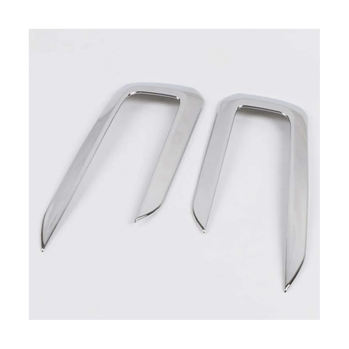 1 Пара автомобильных стайлинговых накладок на передние противотуманные фары