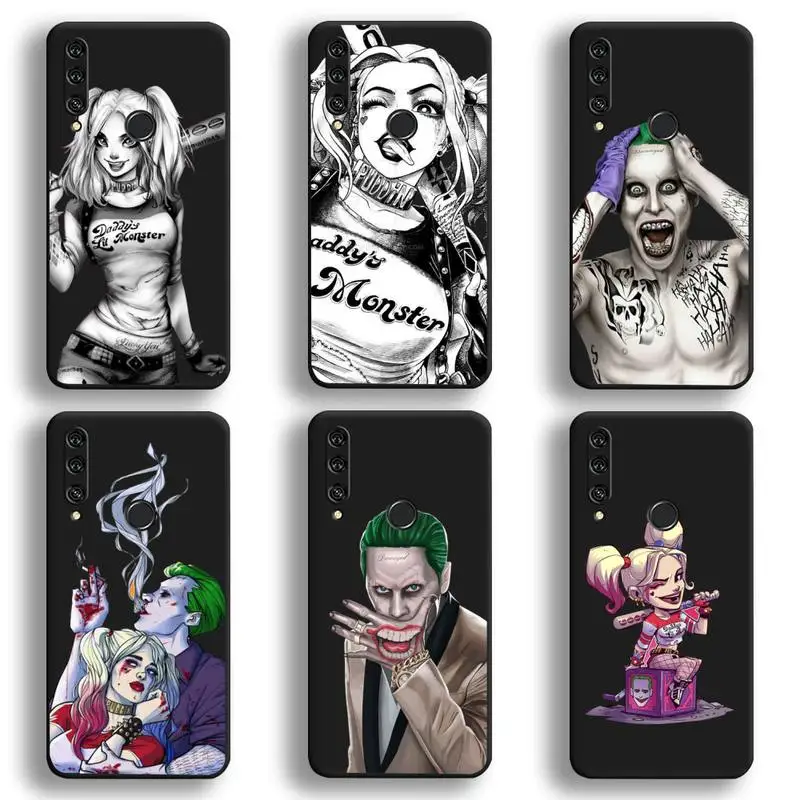 

Suicide Squad Birds of Prey Harley Quinn Joker Phone Case For Huawei Y6P Y8S Y8P Y5II Y5 Y6 2019 P Smart Prime Pro