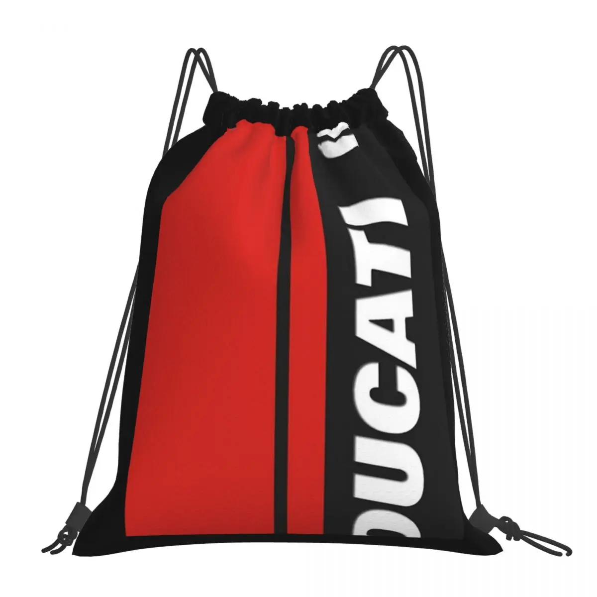 

Ducati Logo Backpacks Fashion Portable Drawstring Bags Drawstring Bundle Pocket Sundries Bag Book Bags For Travel Students