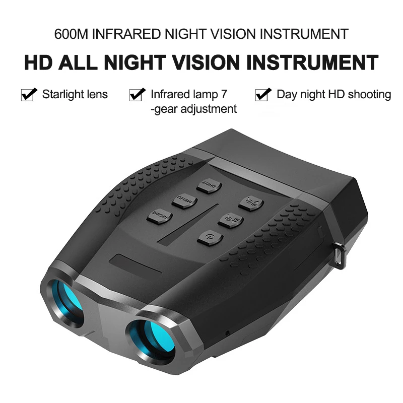 

Night Vision Binoculars Day Night Dual-use 4x Zoom Infrared 7 Level Digital Telescope for Camping/Fishing/Hunting Camera
