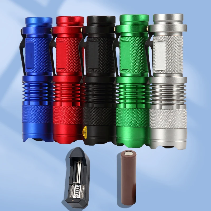 

Mini Led Uv Flashlight Ultraviolet Torch with Zoom Function Black Light Pet Urine Stains Detector Scorpion Use Aa Battery