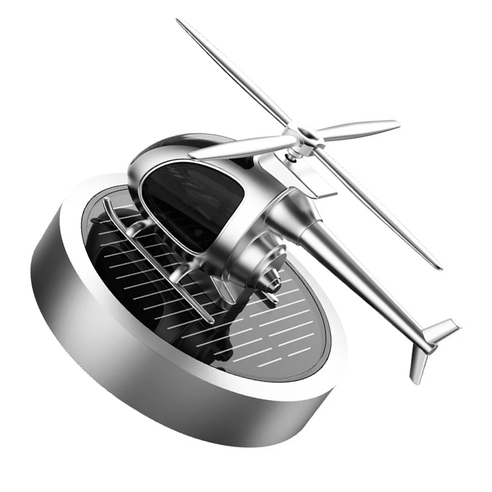 

Car Fragrance Diffuser Car Ornaments Auto Decoration Car Interior Decoration Solar Helicopter Ornaments