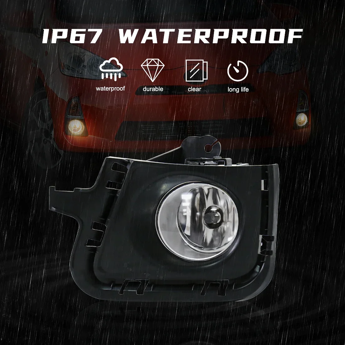 Автомобильная галогенная лампа для Toyota Prius C Aqua 2012 2013 2014 противотуманная фара